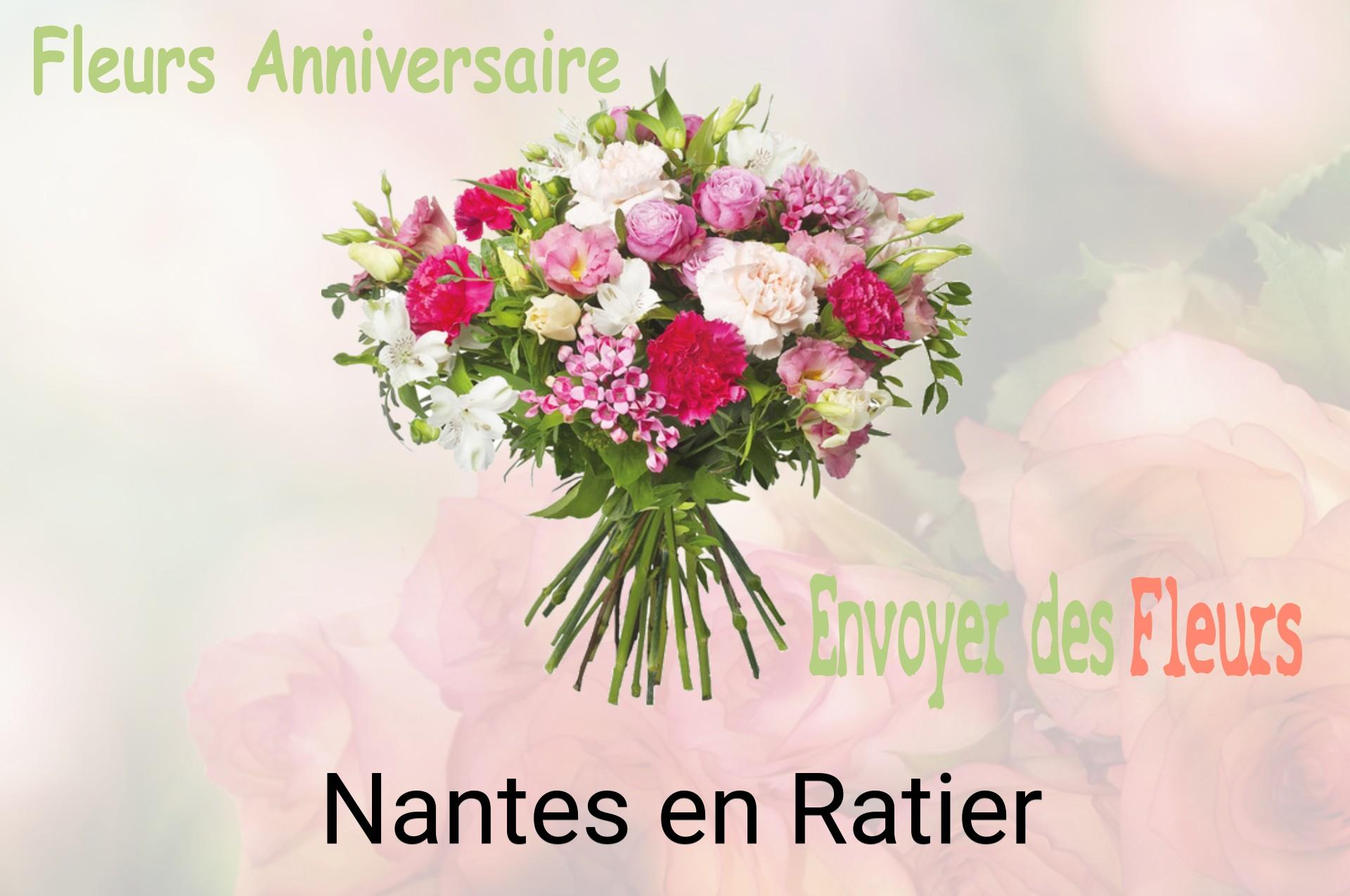 Bouquet de fleurs d’anniversaire livré à Nantes-en-Ratier