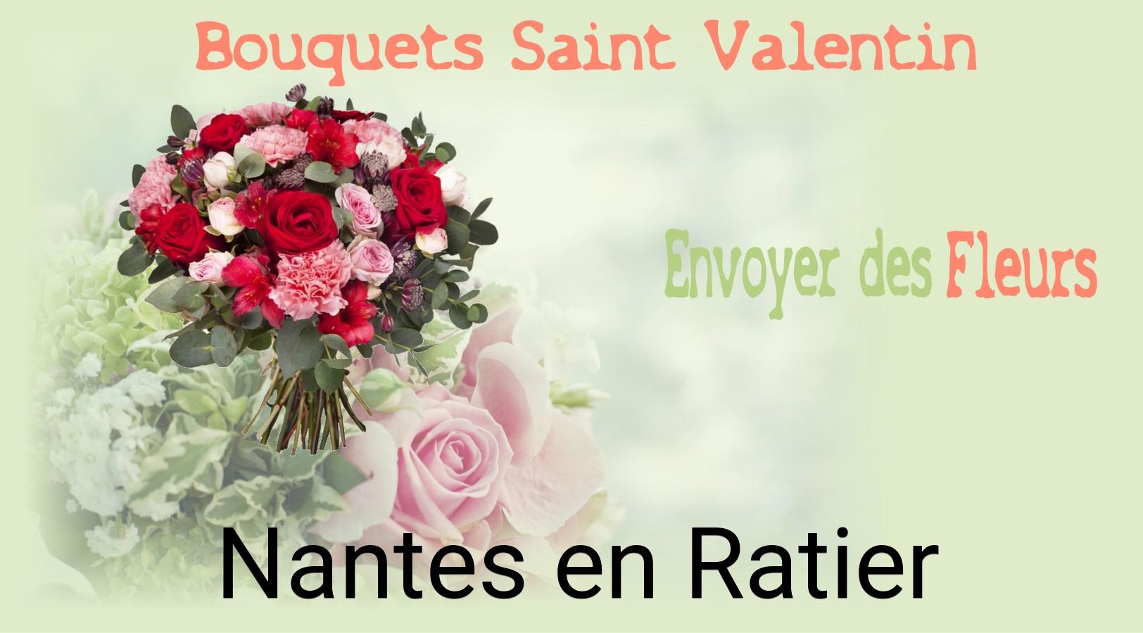 Roses de Saint-Valentin livrées à Nantes-en-Ratier